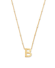 Load image into Gallery viewer, Letter Pendant Necklace - Gold