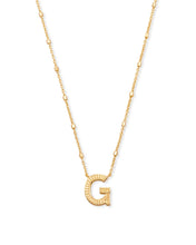 Load image into Gallery viewer, Letter Pendant Necklace - Gold