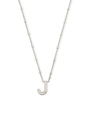 Load image into Gallery viewer, Letter Pendant Necklace - Silver