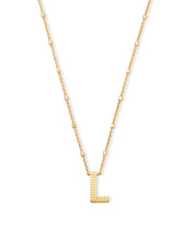 Load image into Gallery viewer, Letter Pendant Necklace - Gold