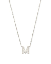 Load image into Gallery viewer, Letter Pendant Necklace - Silver