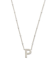 Load image into Gallery viewer, Letter Pendant Necklace - Silver