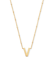 Load image into Gallery viewer, Letter Pendant Necklace - Gold