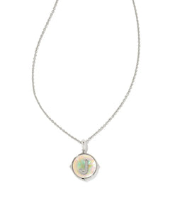 Kendra Scott Letter Disc Reversible Pendant Necklace