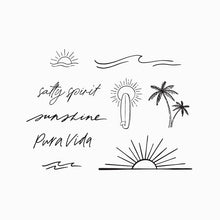 Load image into Gallery viewer, Puravida Temporary Tattoo