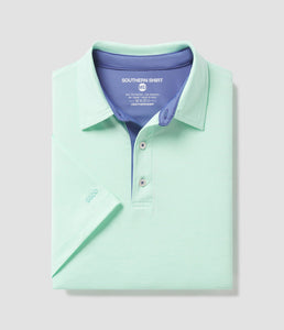 Southern Shirt Co. Men's Grayton Heather Polo Reef