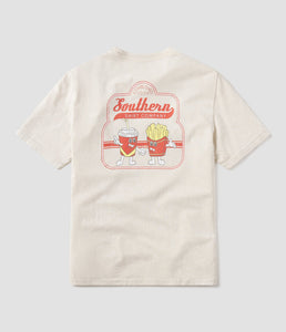 Southern Shirt Men's Fries Before Guys SS Tee Linen