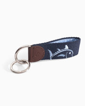 Load image into Gallery viewer, Southern Tide Rising Skipjack Embroidered Key Fob