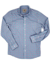 Load image into Gallery viewer, Coastal Cotton Spring Plaid Woven LS Dress Shirt