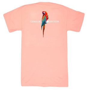 Coastal Cotton Mango Parrot SS Tee