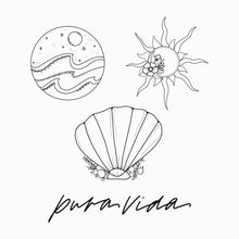 Load image into Gallery viewer, Puravida Temporary Tattoo