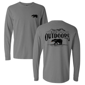 Barstool Outdoors Black Bear Long Sleeve Tee